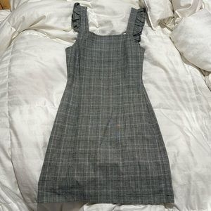 Plaid cute dress, black and white, JACK by BB Dakota